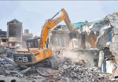 Enforcement Actions in Jharkhand: 45 Shops Demolished in Adityapur as Anti-Encroachment Initiative Gains Momentum