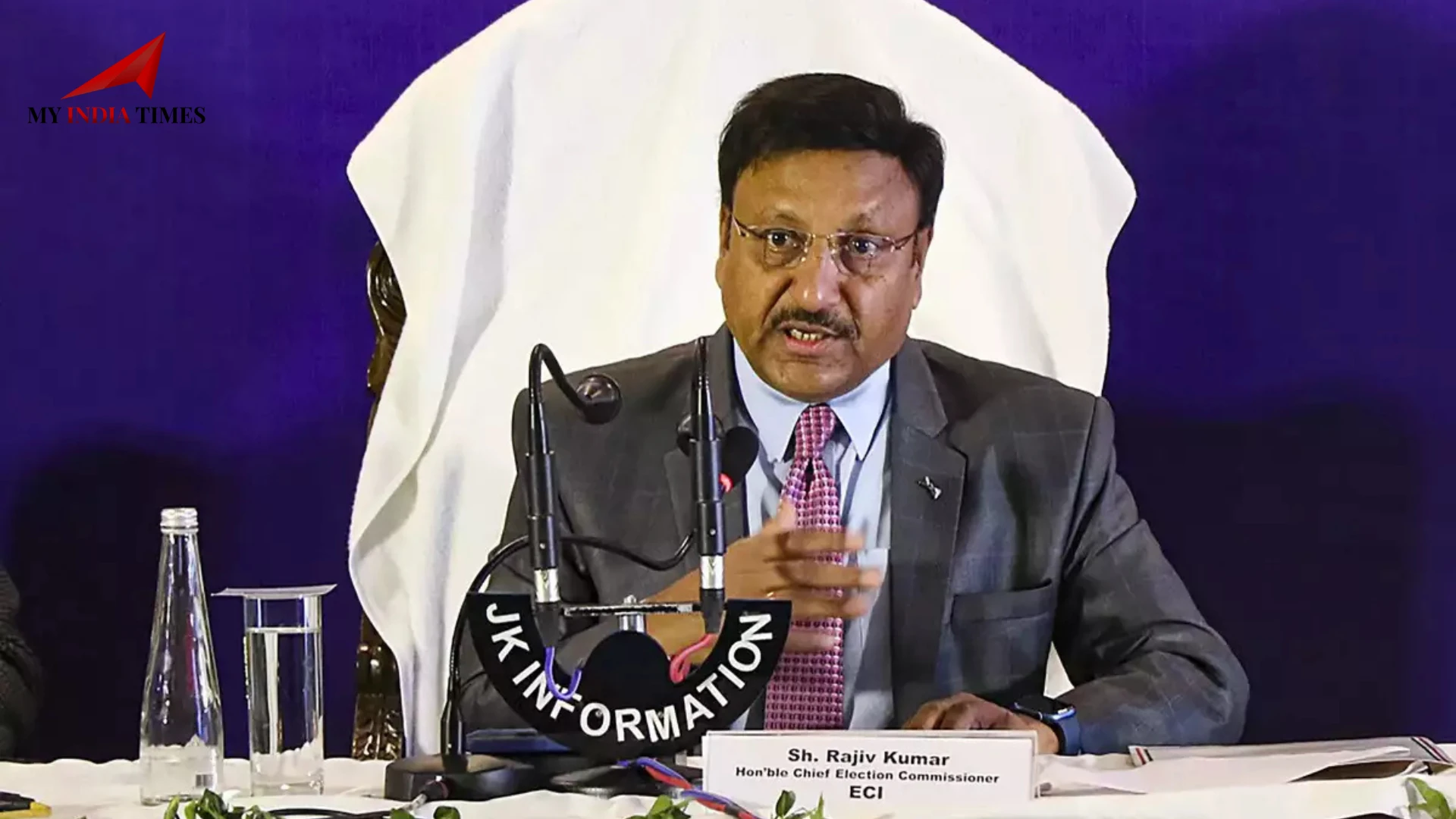 Rajiv Kumar Bids Farewell as Chief Election Commissioner After a Landmark Tenure Overseeing Lok Sabha and J&K Polls