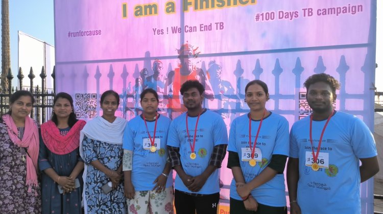 Puducherry Hosts Mega Marathon to Raise Awareness on Tuberculosis, Over 300 Runners Join the Cause