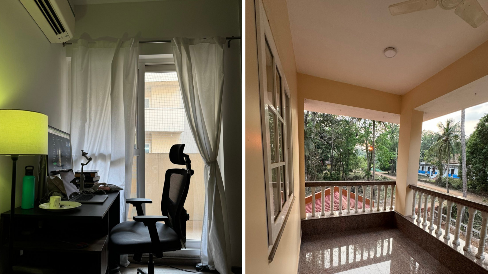 Engineer Swaps ₹64K Noida Rent for Peaceful Goa Life at ₹19K, Finds Happiness, Fresh Air, and Freedom from Delhi NCR's Urban Chaos