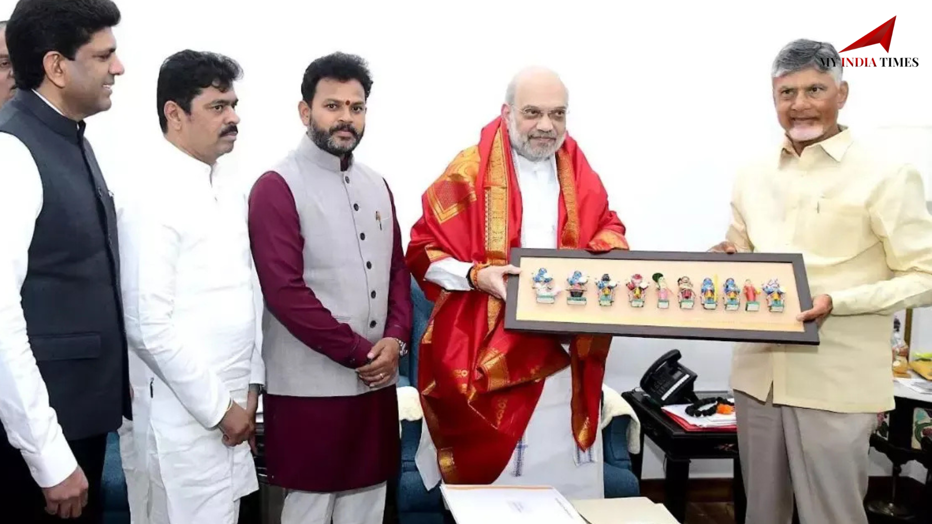 Chandrababu Naidu Pushes for Central Support: Key Projects and Land Grabbing Bill in Focus