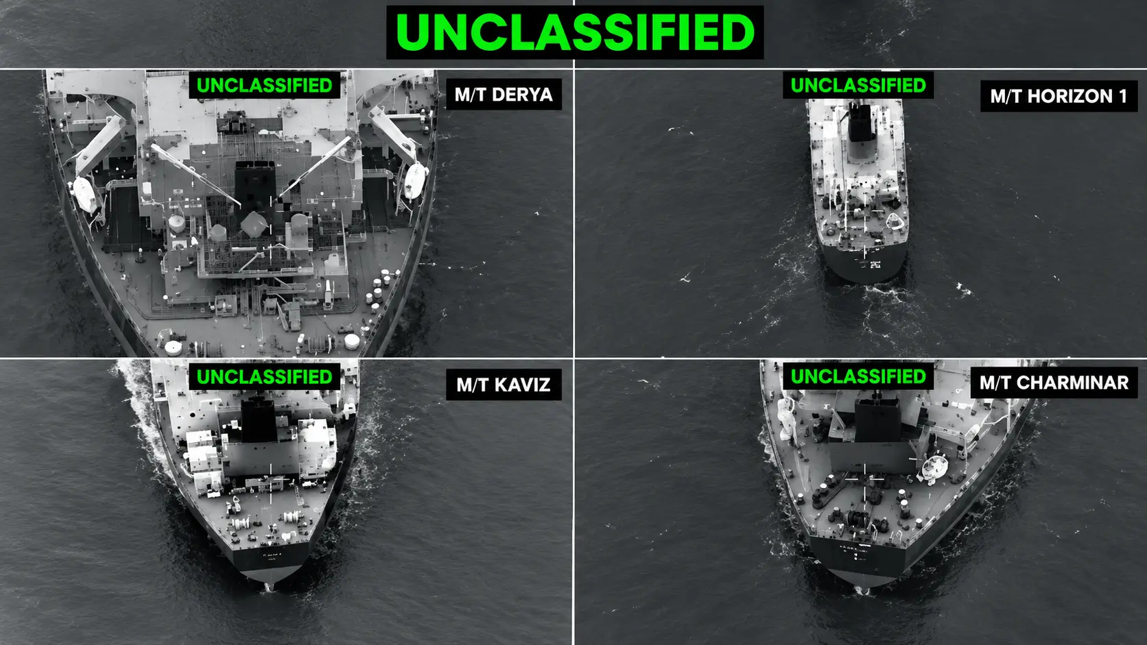 US strikes 5 Iranian oil tankers; Tehran targets Jordan base, US warships